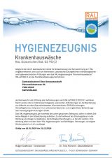 Hygienezeugnis