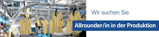 Allrounder-in Produktion - Textilpflege