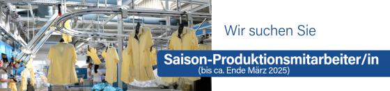 Saison-Produktionsmitarbeiter 2025
